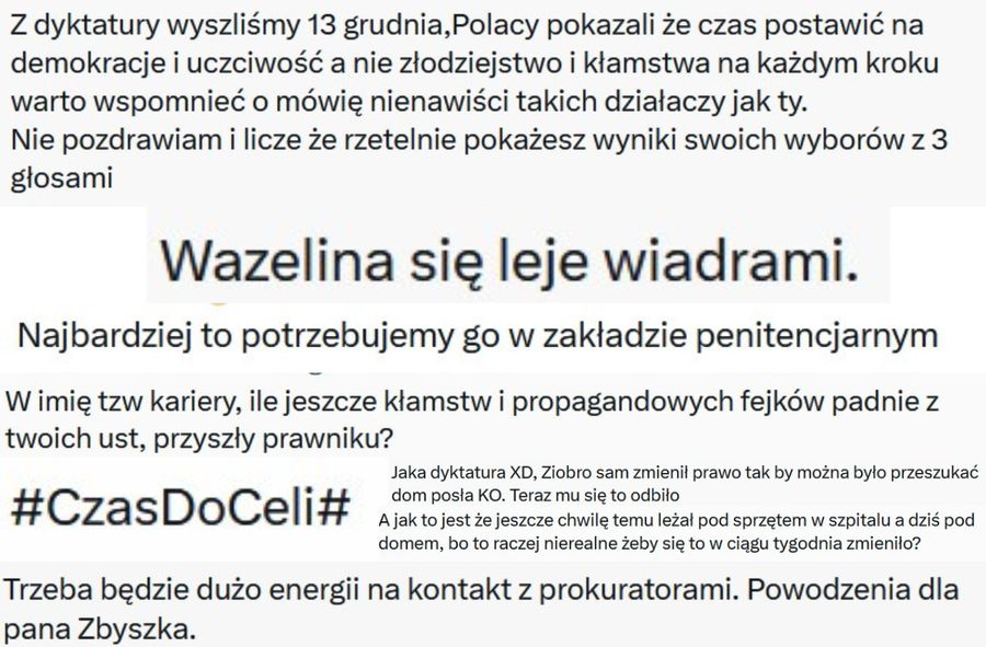 Najbardziej popularne komentarze pod wpisem Szafarowicza