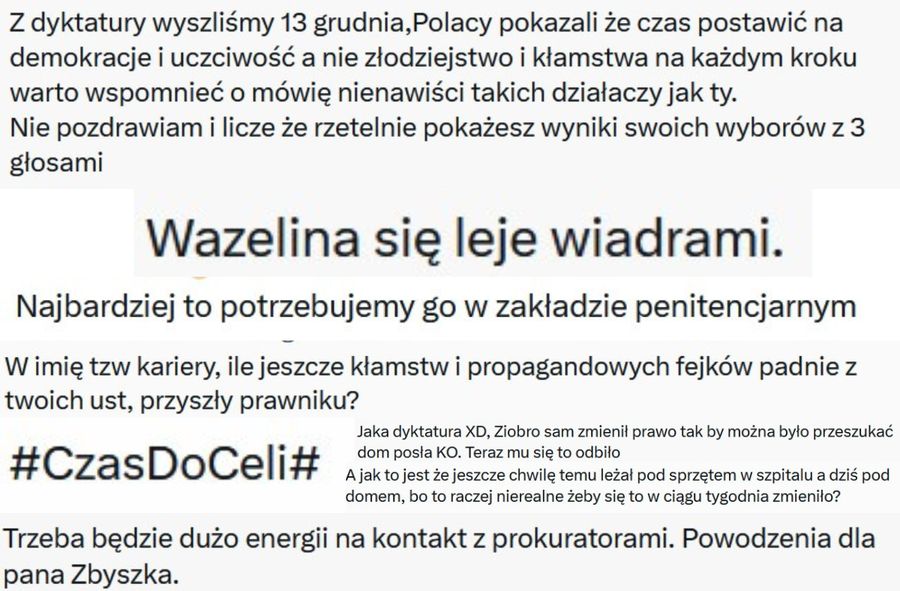 Najbardziej popularne komentarze pod wpisem Szafarowicza