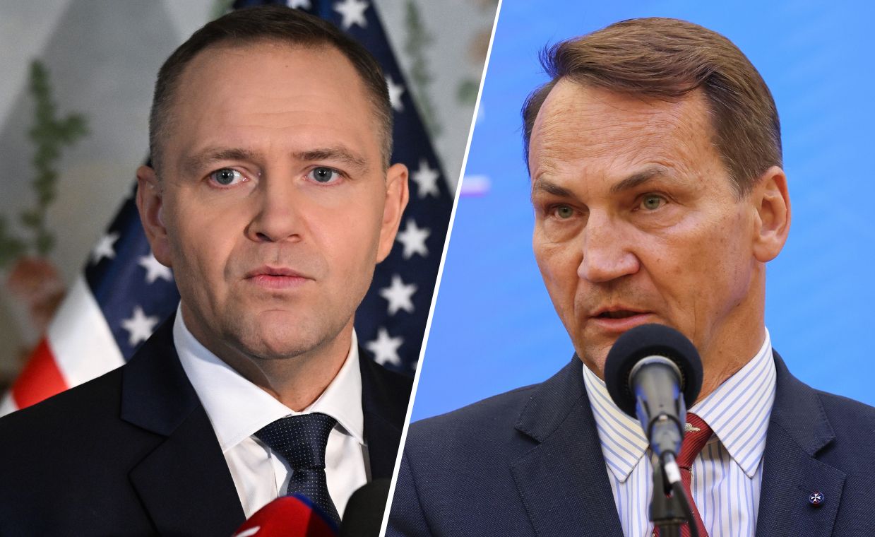 "Uroiło się panu". Nawrocki z Waszyngtonu uderza w Sikorskiego