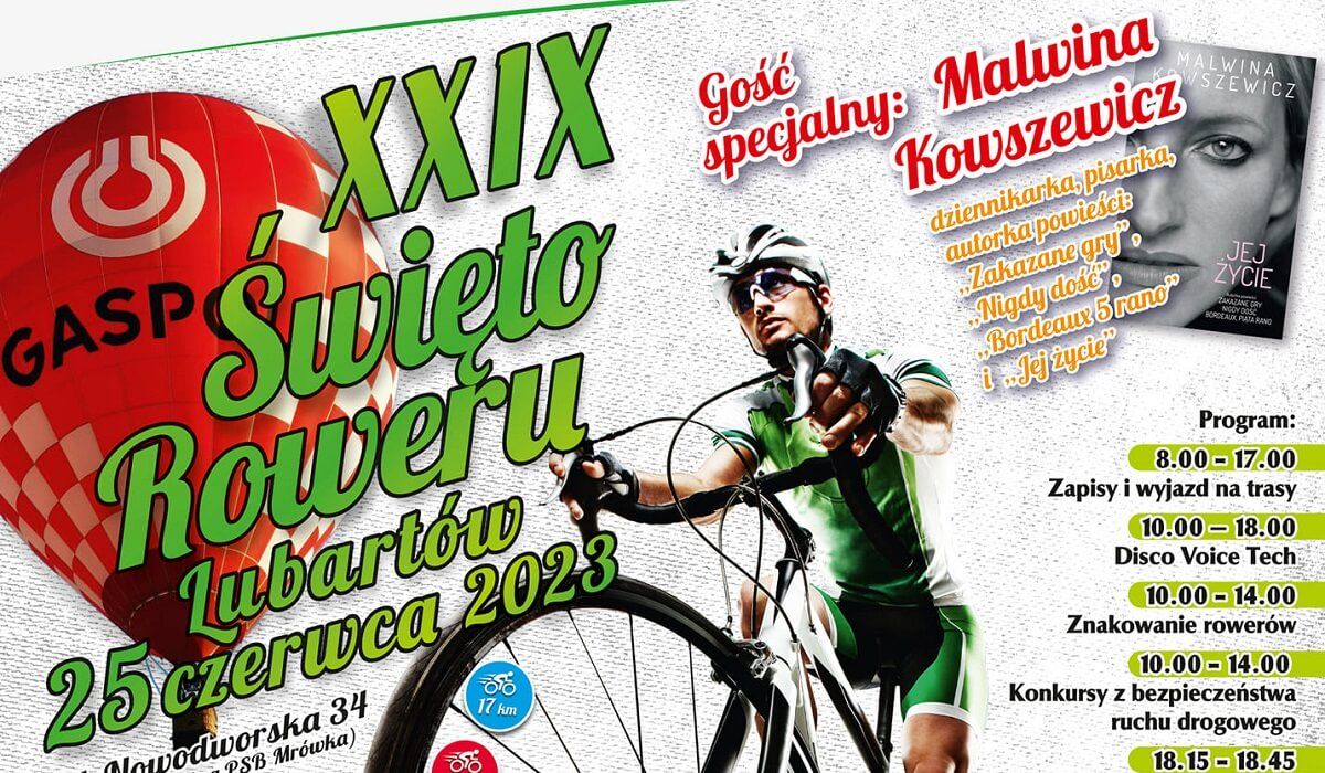 Święto Roweru 2023 w Lubartowie