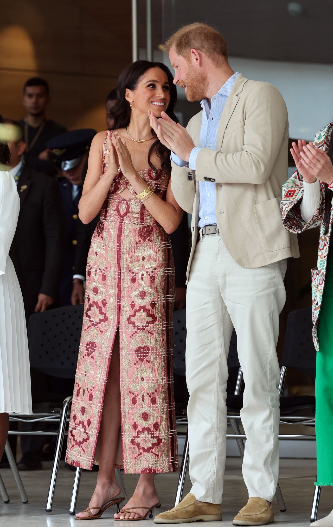 Meghan Markle and Prince Harry in Colombia