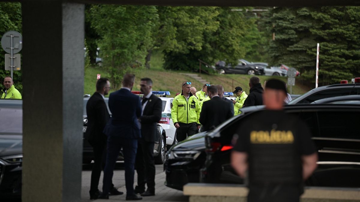 BANSKA BYSTRICA, SLOVAKIA - MAY 15: A general view of the F. D. Roosevelt University Hospital where Slovakia's Prime Minister Robert Fico is undergoing operation after he received multiple shots from a 71 year old gunman in the nearby Handlova as he was greeting visitors during their external government meeting in Banska Bystrica, Slovakia on May 15, 2024. (Photo by Robert Nemeti/Anadolu via Getty Images)