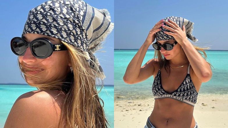 Julia Wieniawa na Malediwach w stylizacji za grube tysiące