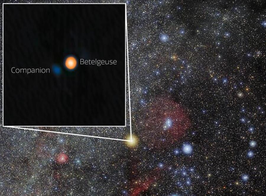 Betelgeza nie jest sama. Towarzyszy jej gwiazda