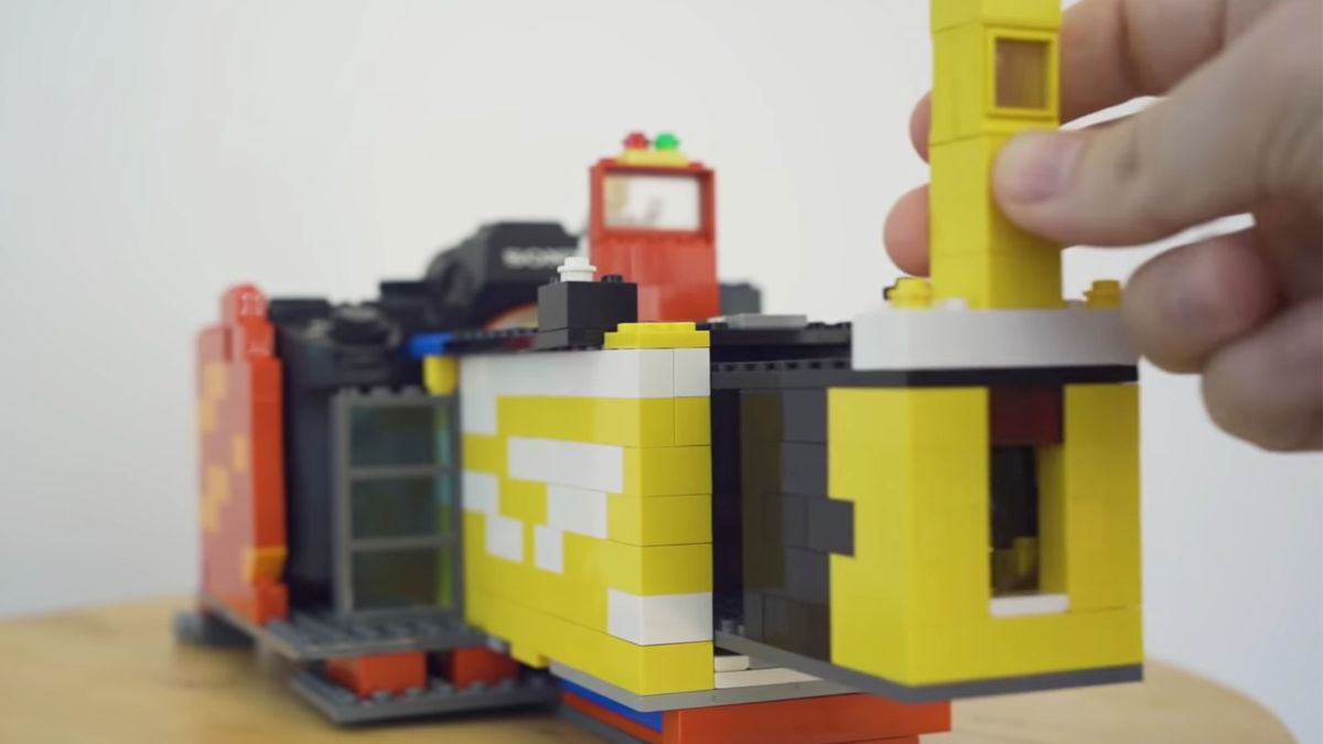 Działający obiektyw z klocków LEGO. Kwarantanna wzmaga kreatywność 1