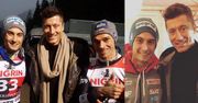 Robert Lewandowski kibicował skoczkom w Oberstdorfie (ZDJĘCIA)