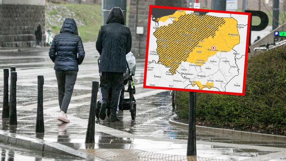 Ostrzeżenia przed burzami obowiązują dla większości kraju