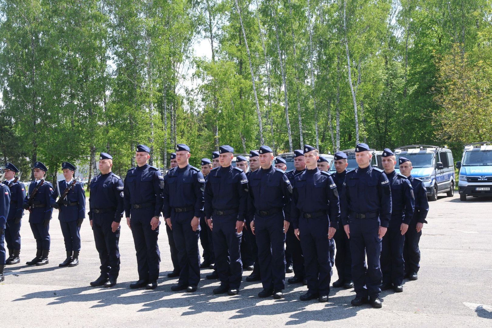 Ślubowanie policjantów w Kielcach