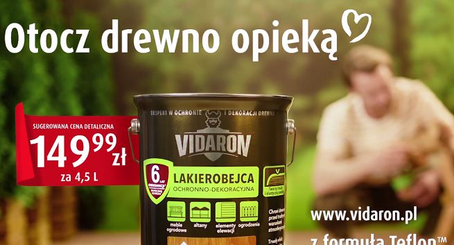 „Otocz drewno opieką” w kampanii marki Vidaron (wideo)