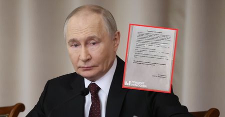 Wizyta Putina. Po sieci krąży zdjęcie kartki