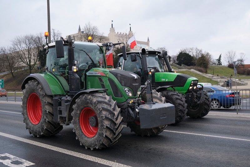 protest rolników agrounia lublin