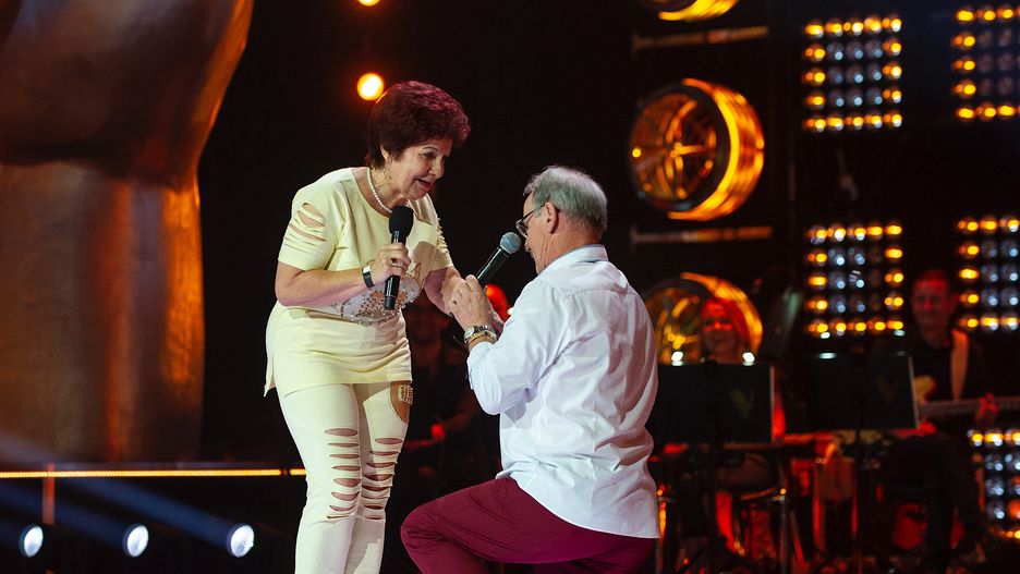 Pan Jan oświadczył się ukochanej na scenie "The Voice Senior"