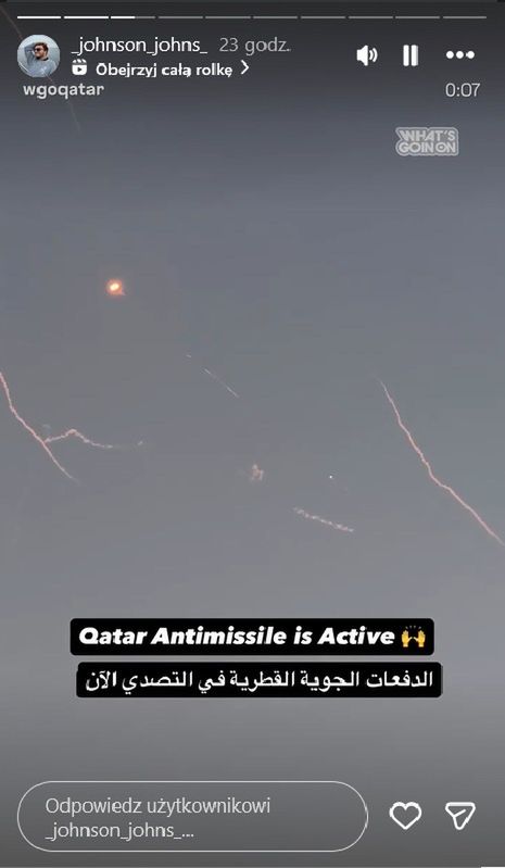 Jan Kietliński nadaje z Ammanu