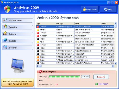 antivirus-2009-scan-on-clean-system