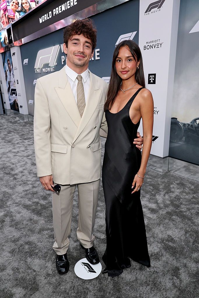 Charles Leclerc i Alexandra Saint Mleux 