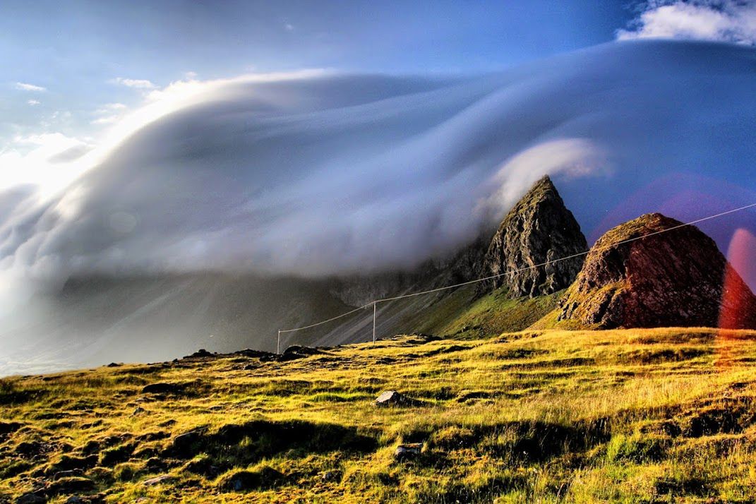 „Zachód na Islandii", Islandia.