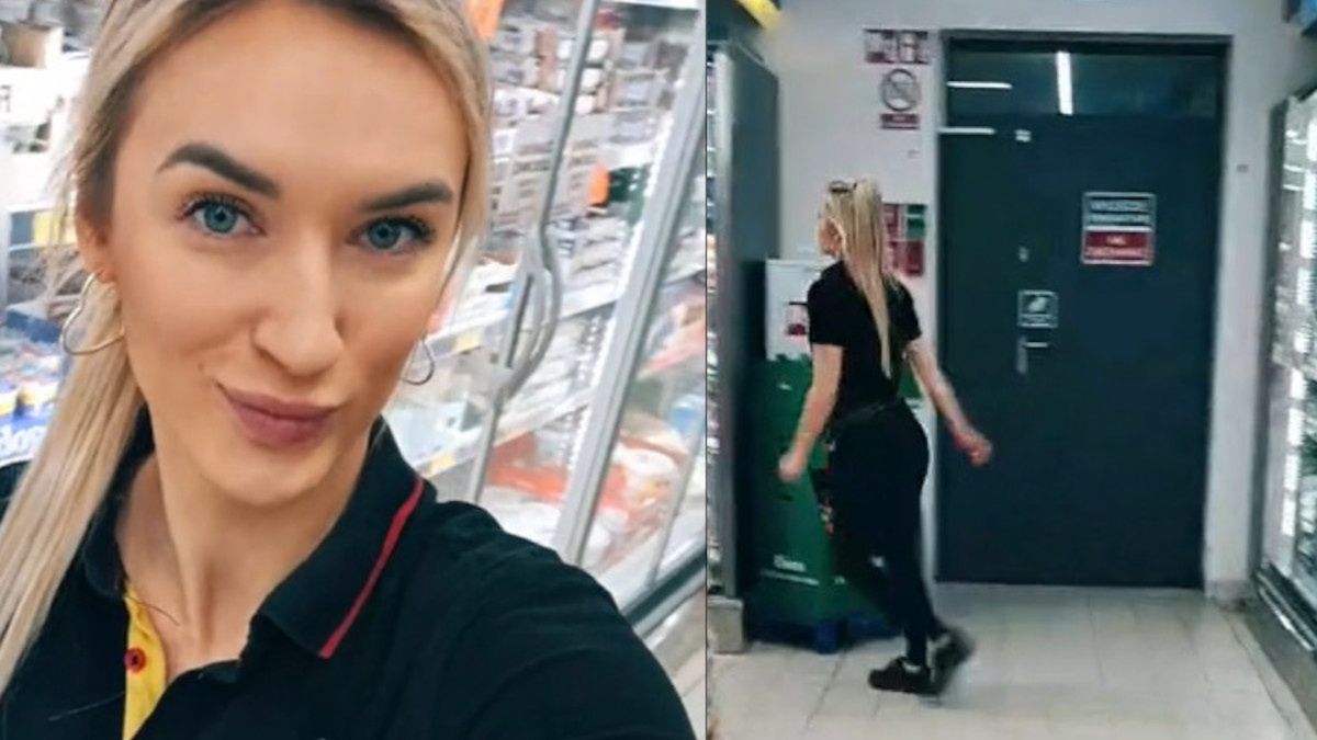 Pracownica sklepu Biedronka pokazała co robi, gdy dostanie popularne pytanie
