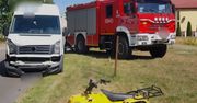 Wjechał quadem pod busa. 6-latek w poważnym stanie