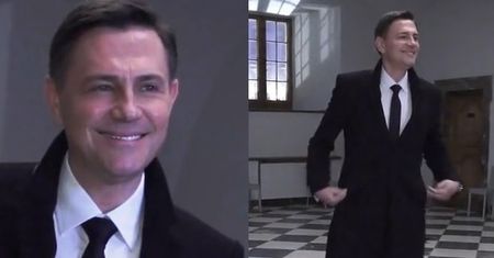 "Profesjonalny" uśmiech Ibisza na ściance!