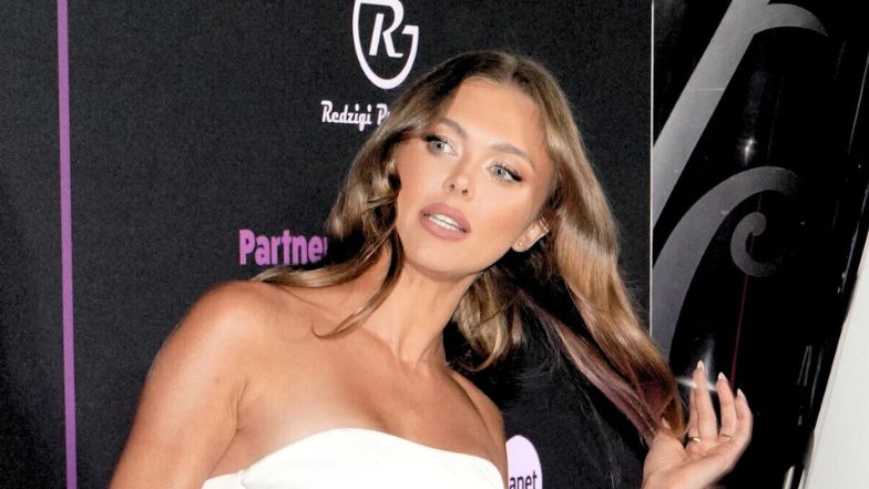 Joanna Opozda przerażona obecnością groźnego pająka w domu 