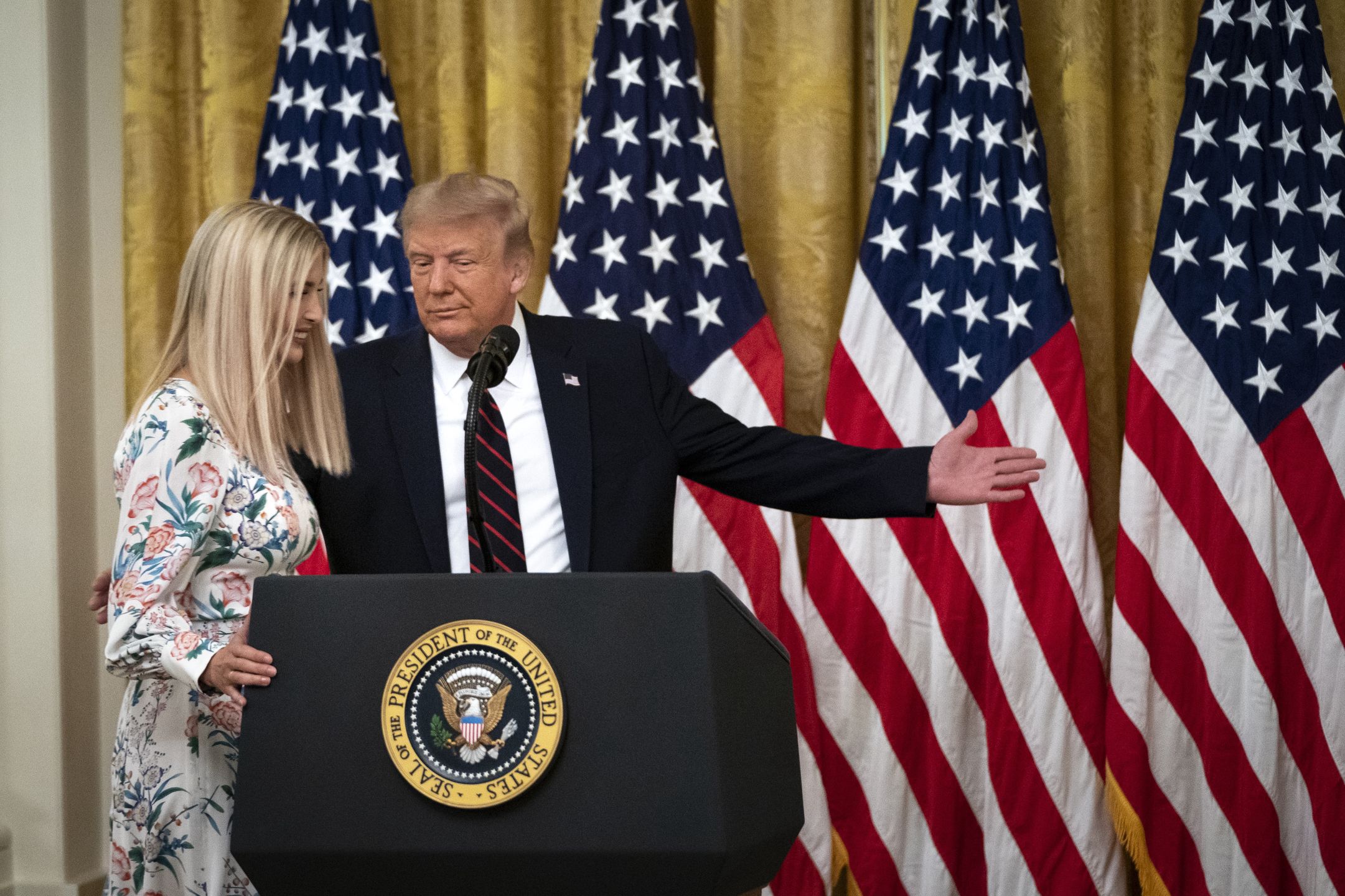 Ivanka Trump i Donald Trump