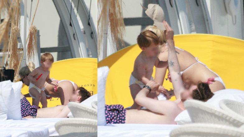 Martyna Gliwińska wypoczywa w Juracie z partnerem i synem