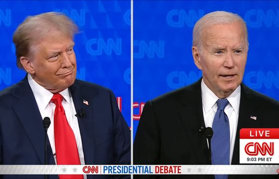 Biden zagubiony na debacie w CNN. „Najlepszy występ Trumpa”