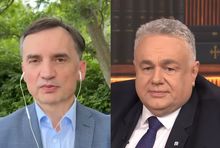 Zbigniew Ziobro i Tomasz Sakiewicz w TV Republika