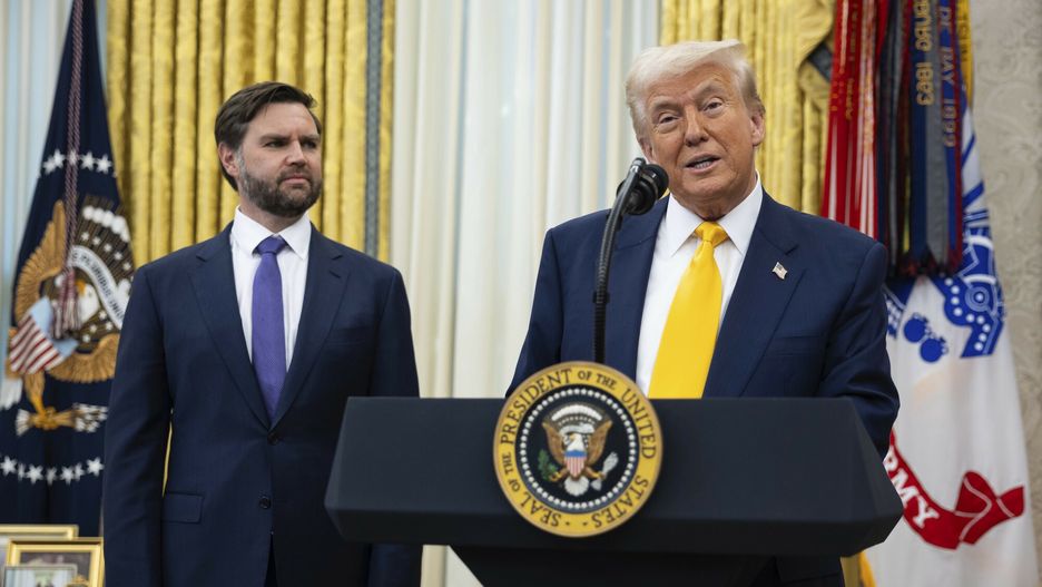 J.D. Vance i Donald Trump