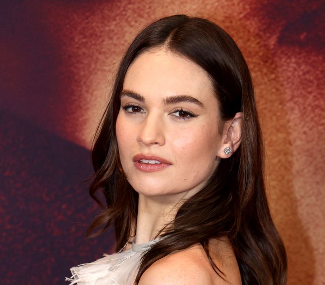 Lily James przyciągała wzrok na czerwonym dywanie