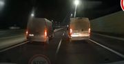 Awantura na drodze S5. Dostawczaki blokują transport autobusów