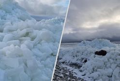 Lodowe tsunami na Helu. Widok zapiera dech