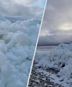 Lodowe tsunami na Helu. Widok zapiera dech