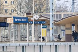 Pijany mężczyzna leżał na torach. Maszynista zdążył wyhamować