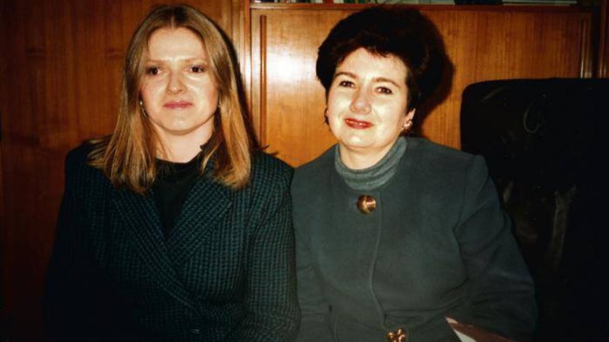 Krystyna Pawłowicz i Hanna Gronkiewicz-Waltz