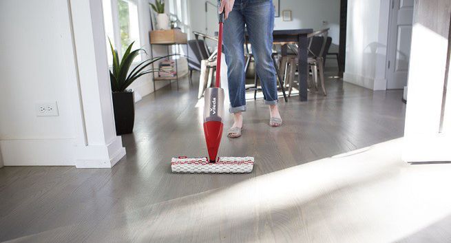 Vileda reklamuje mopa 1-2 Spray MAX