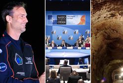 Sławosz Uznański-Wiśniewski poleciał w kosmos, szczyt NATO, poszukiwania złotego pociągu. Co wydarzyło się w środę?