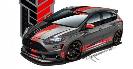 Pięć szybkich i wściekłych Fordów Focusów ST na SEMA 2012