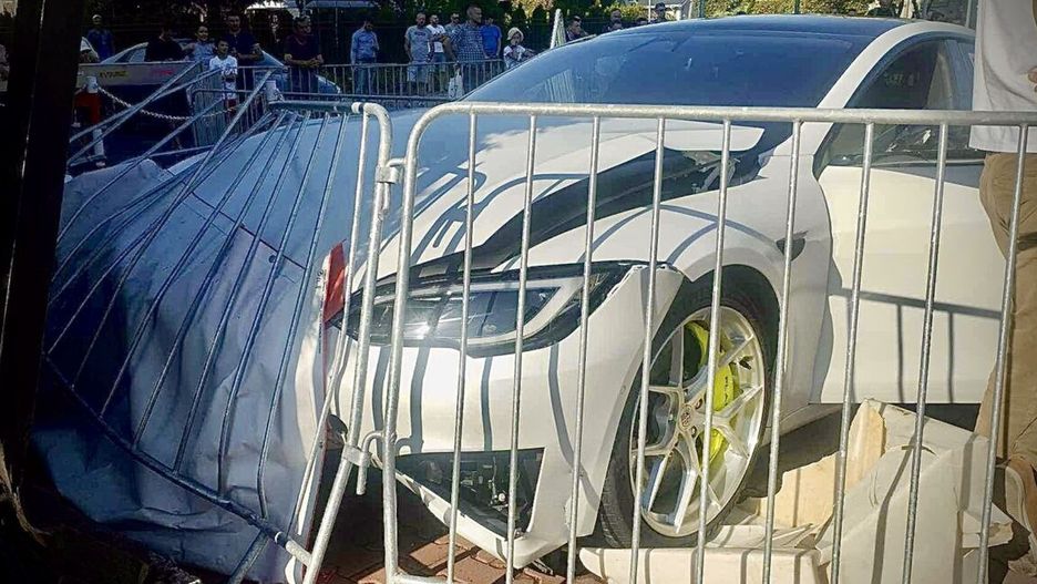 Zdjęcie z miejsca wypadku 