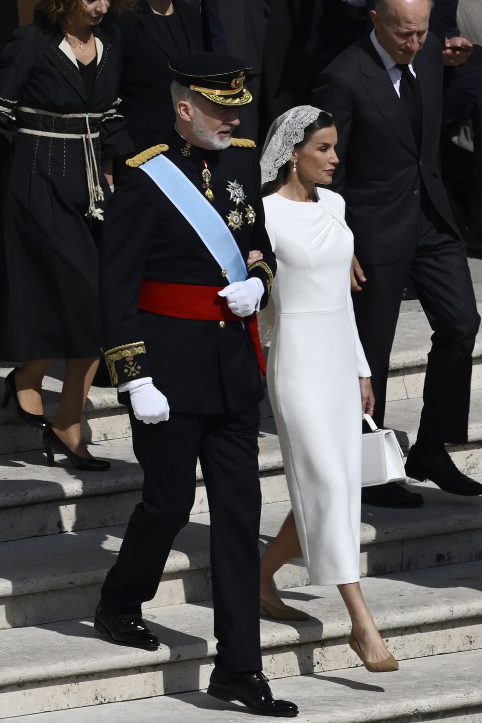 Król Felipe VI i królowa Letizia