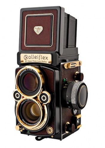 Deser na weekend: Rolleiflexy w 14-karatowym złocie