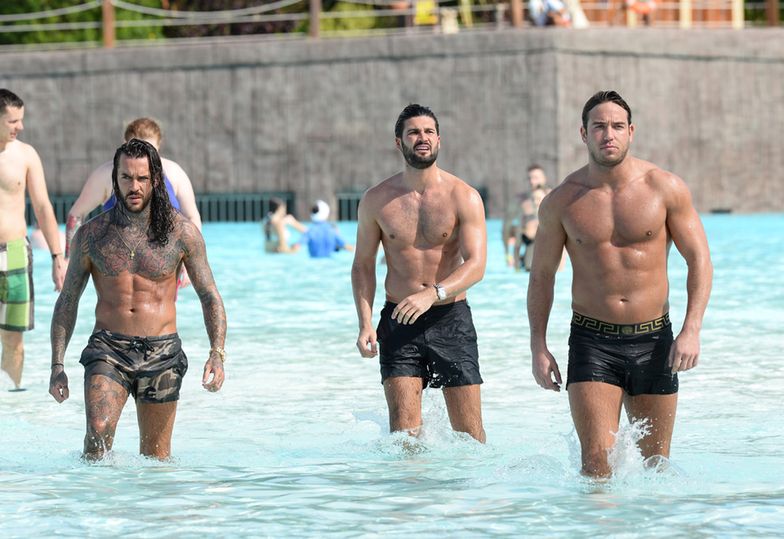 Pete Wicks, Dan Edgar i James Lockie