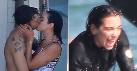 Całuśna Dua Lipa surfuje z bratem Gigi Hadid (FOTO)
