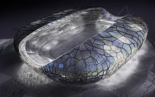 Rosyjski stadion z kryształowym dachem - projekt na Olimpiadę w 2014 roku