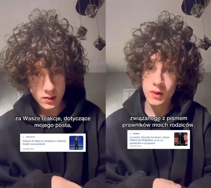 Damian Stampka-Łoziński wydał oświadczenie