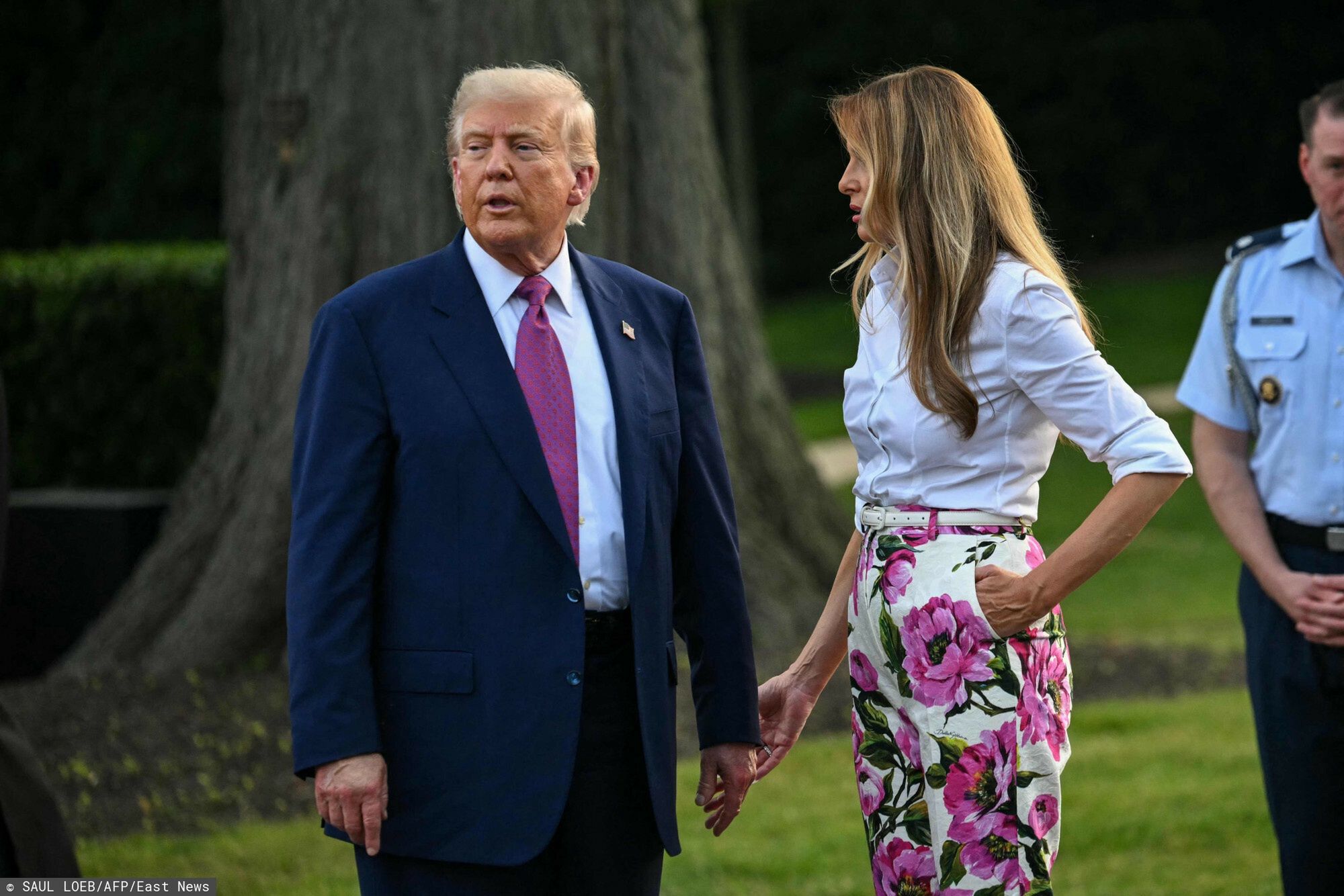 Donald i Melania Trumpowie