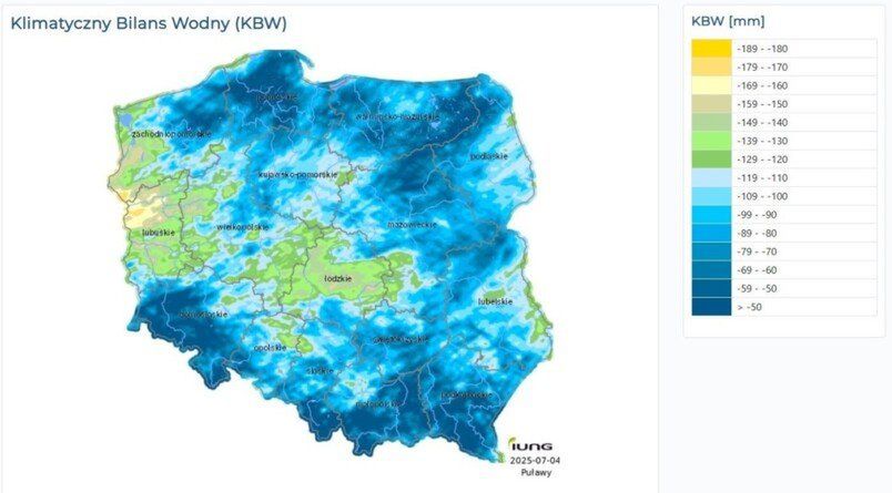 Raport suszowy IUNG-PIB 2025