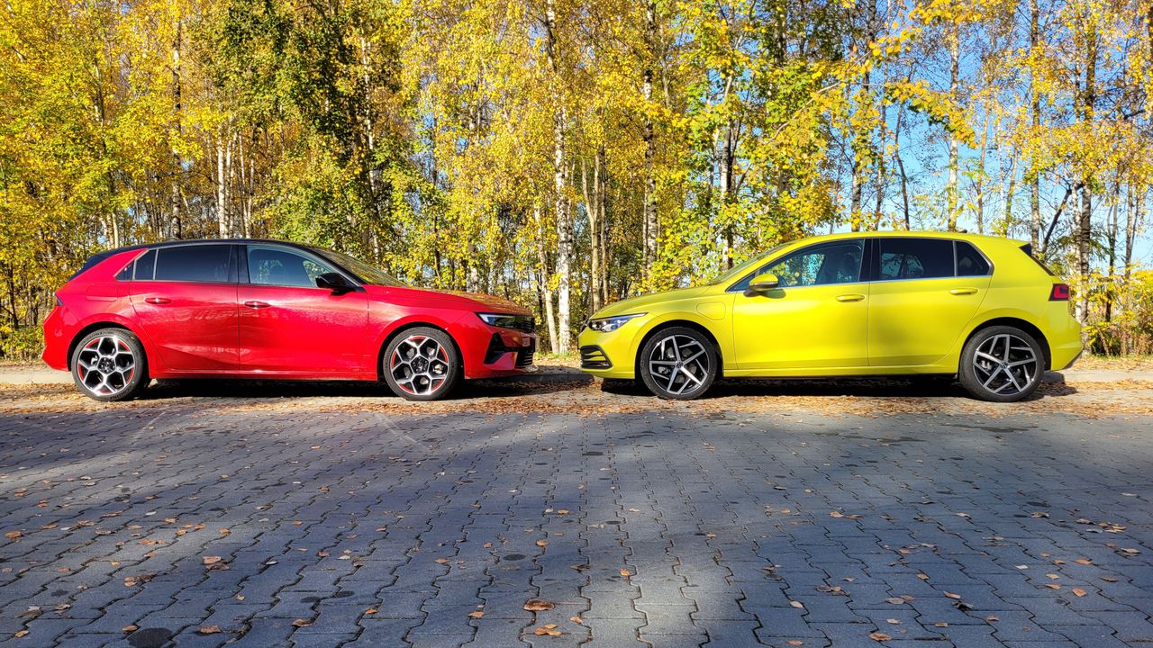 Opel Astra i Volkswagen Golf