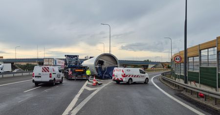 Części turbiny wypadły podczas transportu. Gigantyczne problemy
