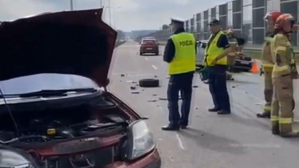 To cud, że nikt nie zginął w tym fatalnym wypadku na polskiej ekspresówce
